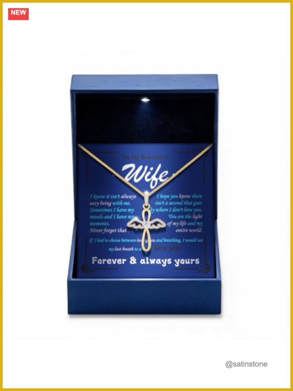 Moissanite Cross Necklace 18k Gold Filled Sterling Silver Heart Pendant